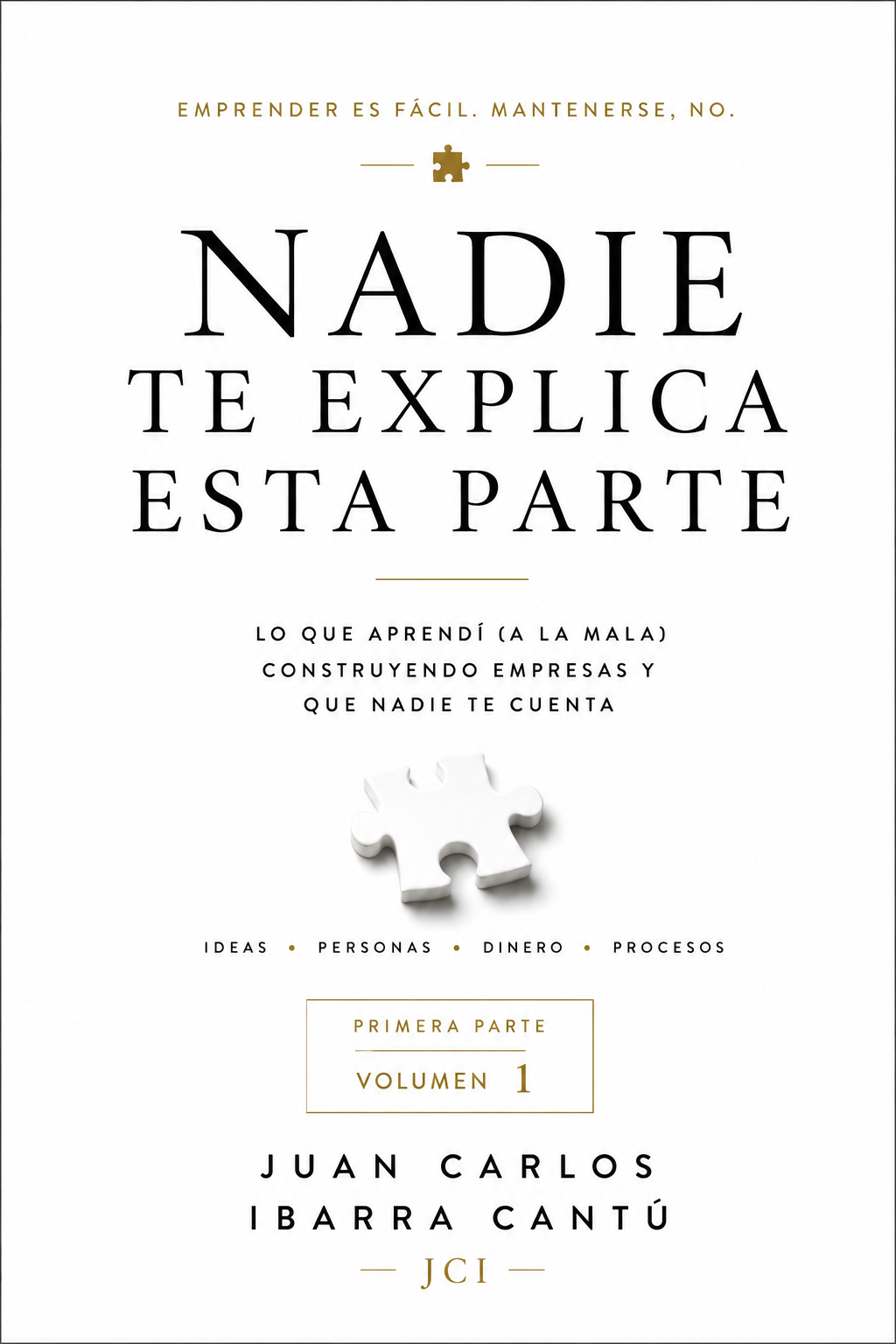 Portada frontal del libro Nadie te explica esta parte